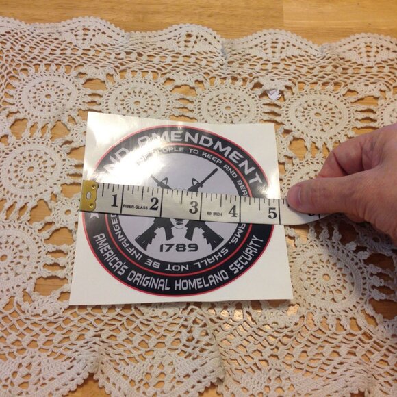 2nd Amendment Support Decal - Picture 2 of 2